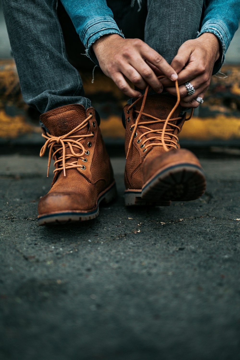 Classic wheat nubuck Timberland boots cleaned, reshaped, and waterproofed